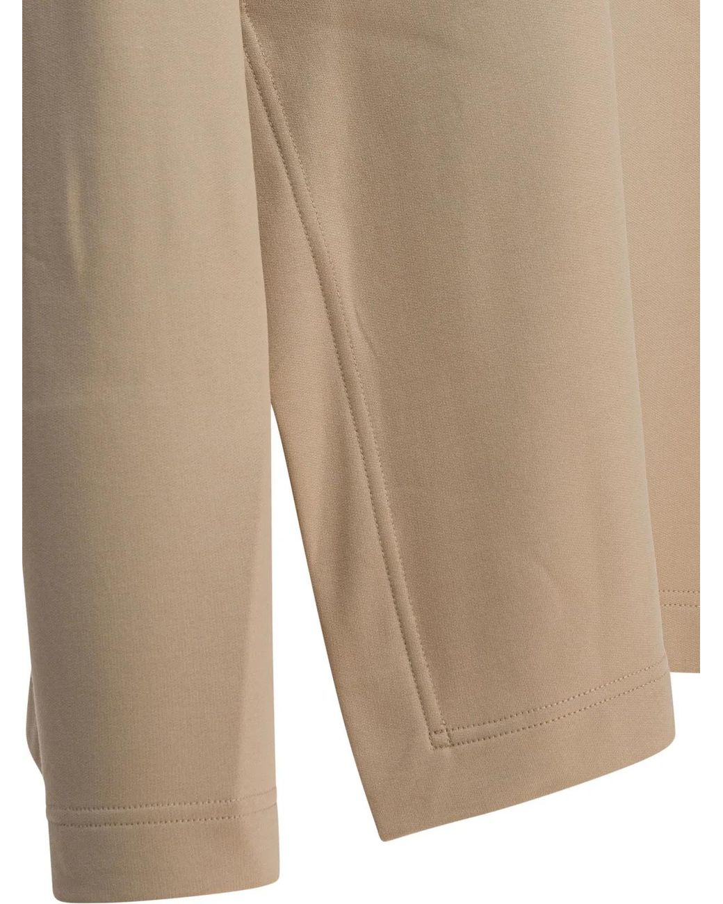 Max Mara Natural Silk And Cotton Sweatshirt