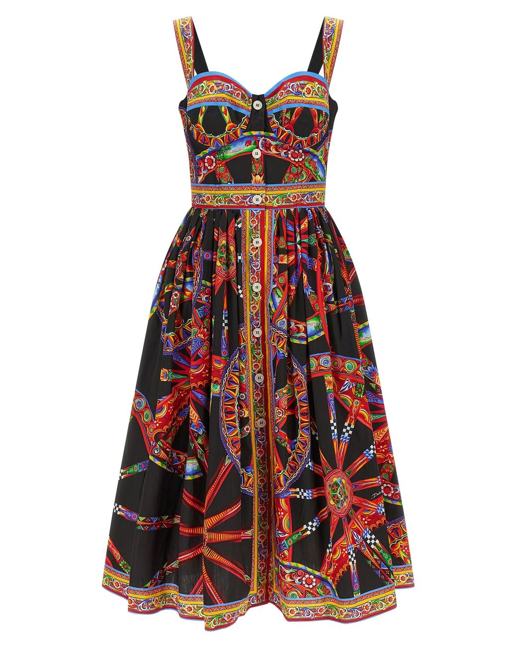 Dolce & Gabbana Red 'carretto' Dress
