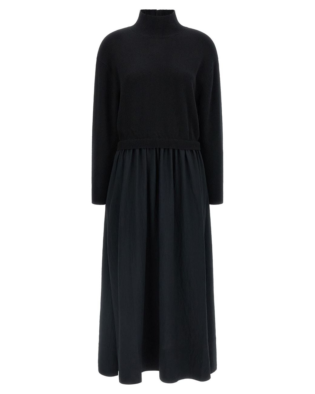 Polo Ralph Lauren Black High Neck Dress