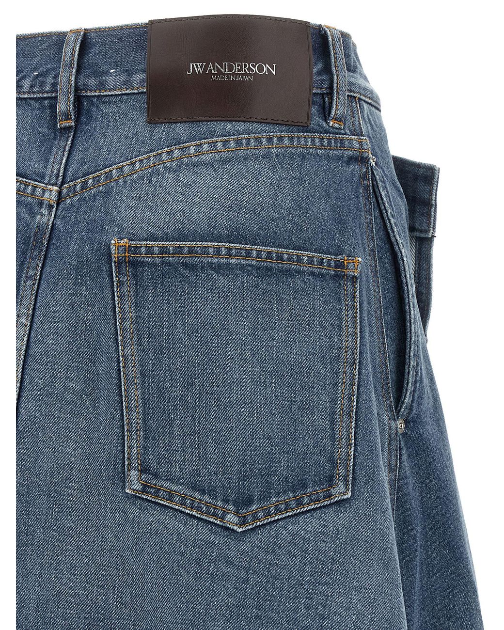 J.W. Anderson Blue J.W.Anderson 'Drop Front' Skirt