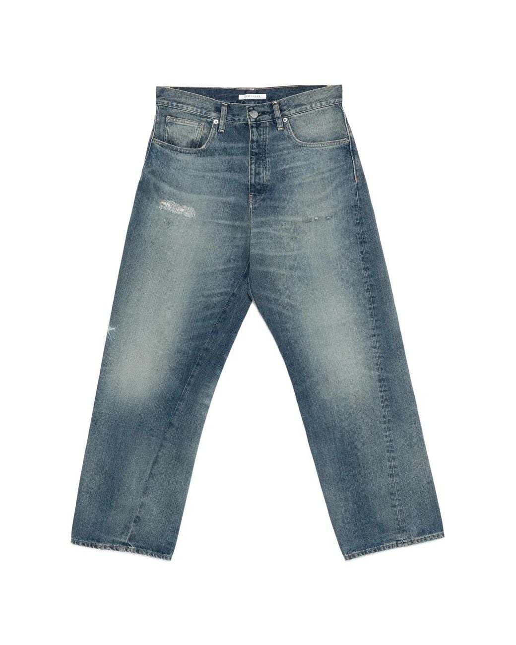 sunflower Blue Wide Twist Jeans for men