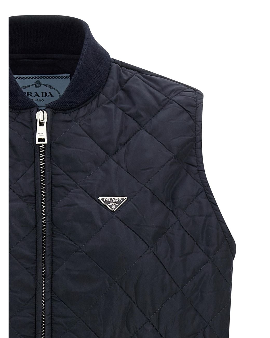 Prada Blue Re-Nylon Vest