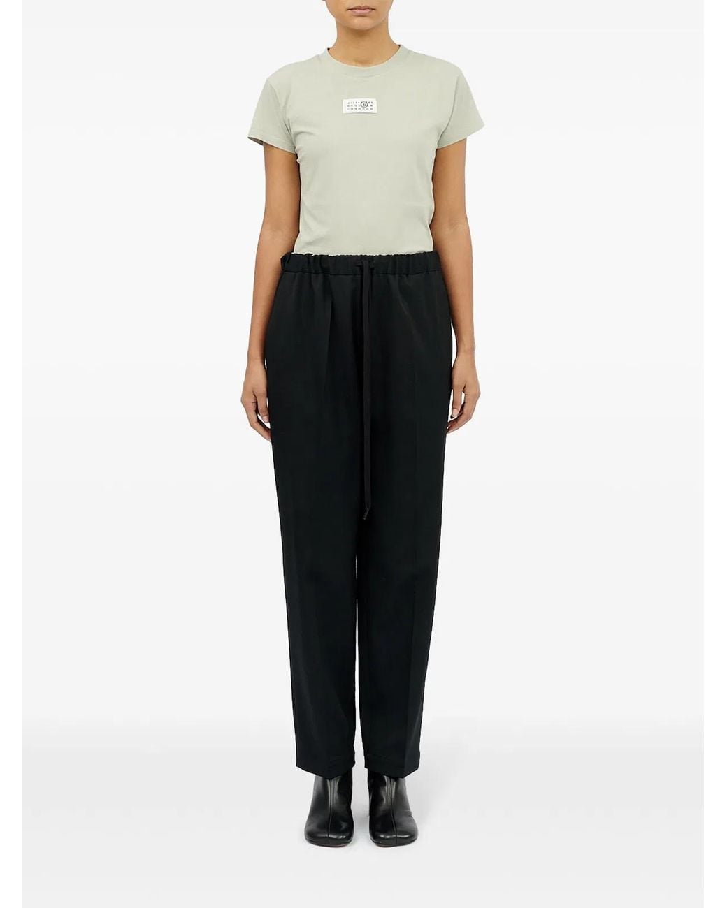 MM6 by Maison Margiela Black Pants