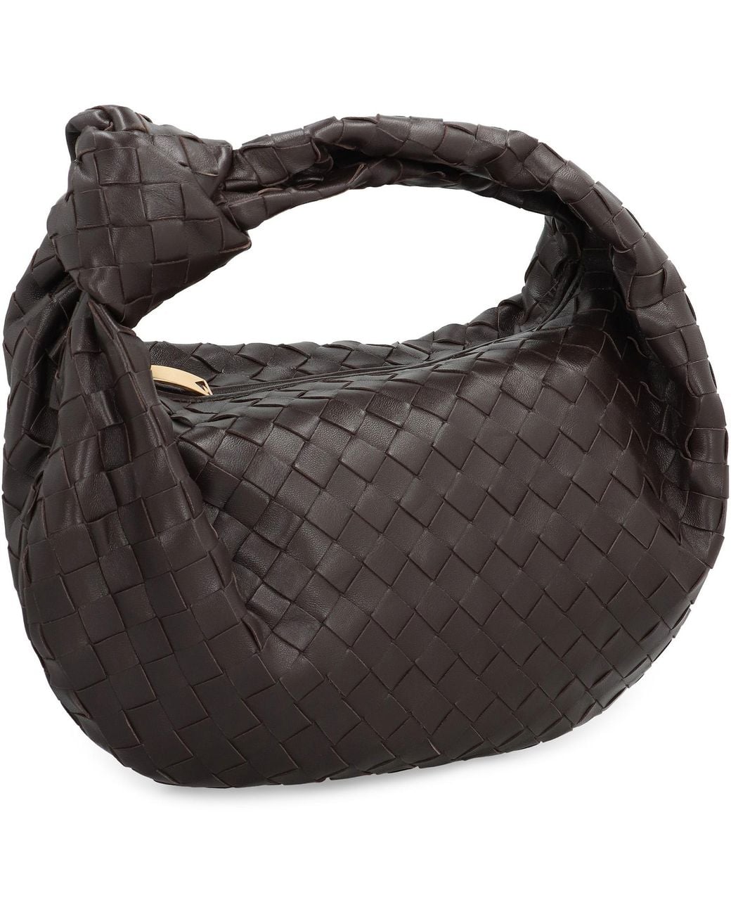 Bottega Veneta Brown Teen Jodie Handbag
