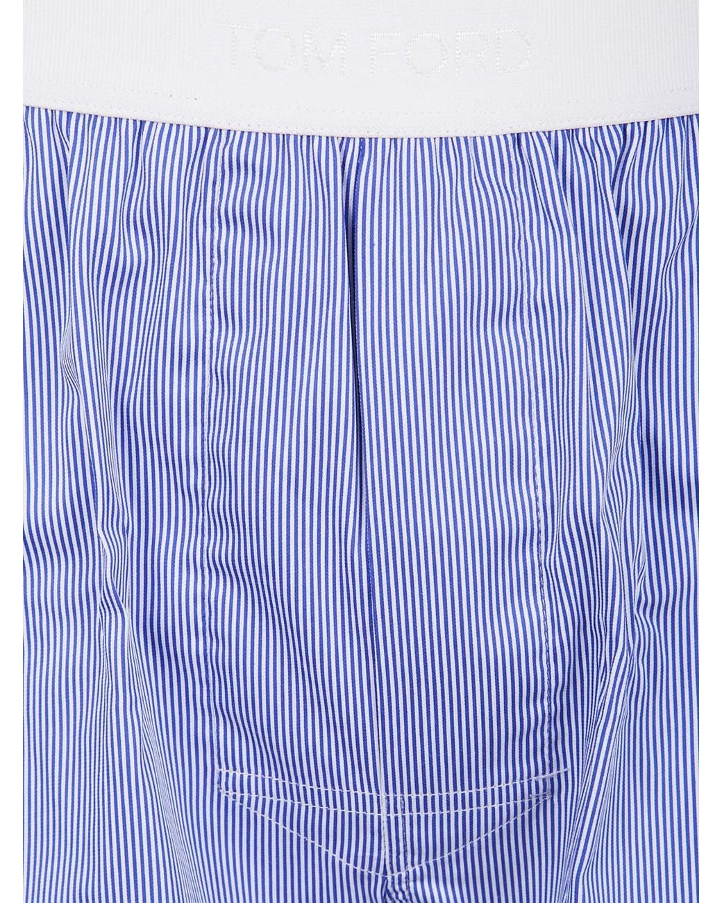 Tom Ford Blue Underwear Boxer Shorts for men