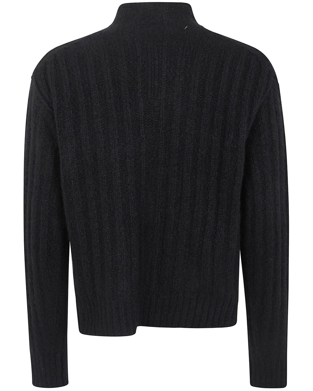 Rick Owens Black Turtle Sweater for men