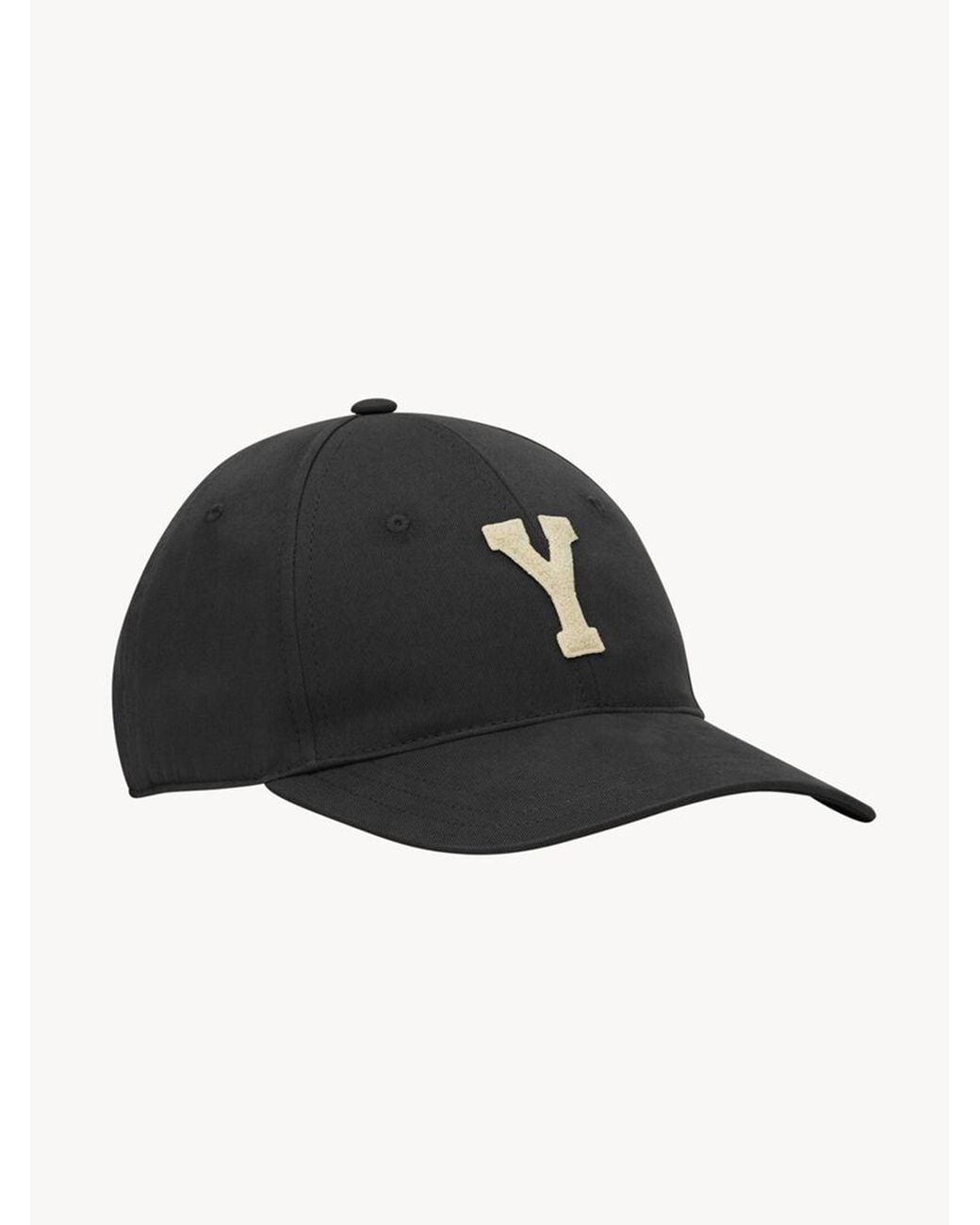Saint Laurent Black Cap With Visor