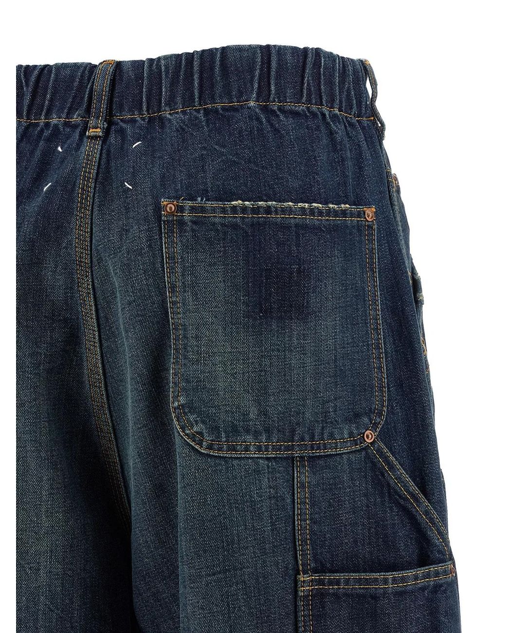 Maison Margiela Blue Workwear Jeans