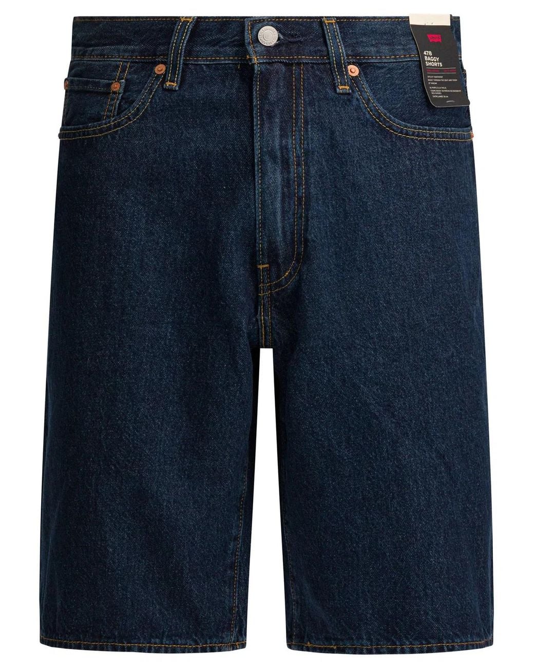 Levi's Blue "478 Baggy" Shorts for men