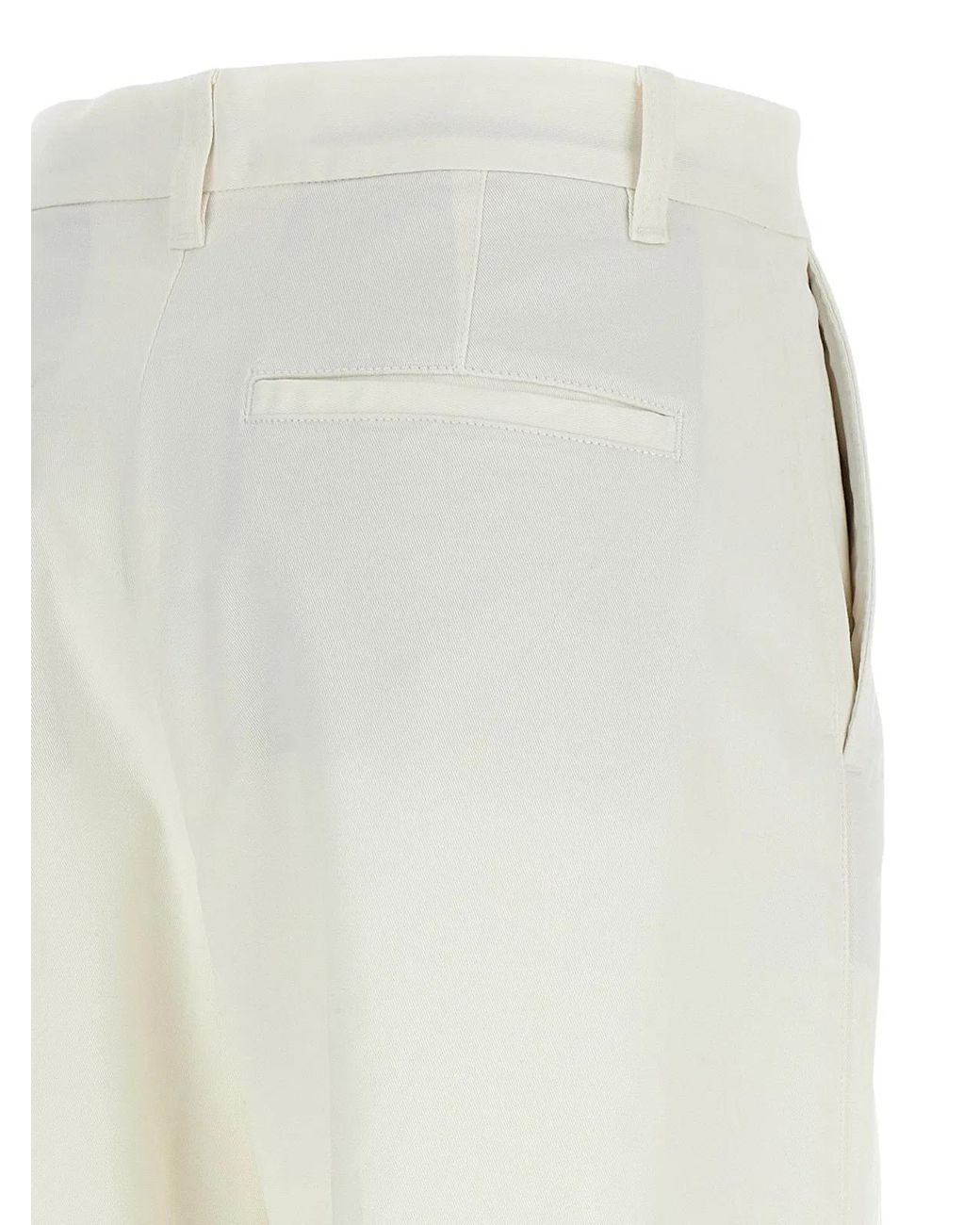 Polo Ralph Lauren White Stretch Cotton Twill Chinos