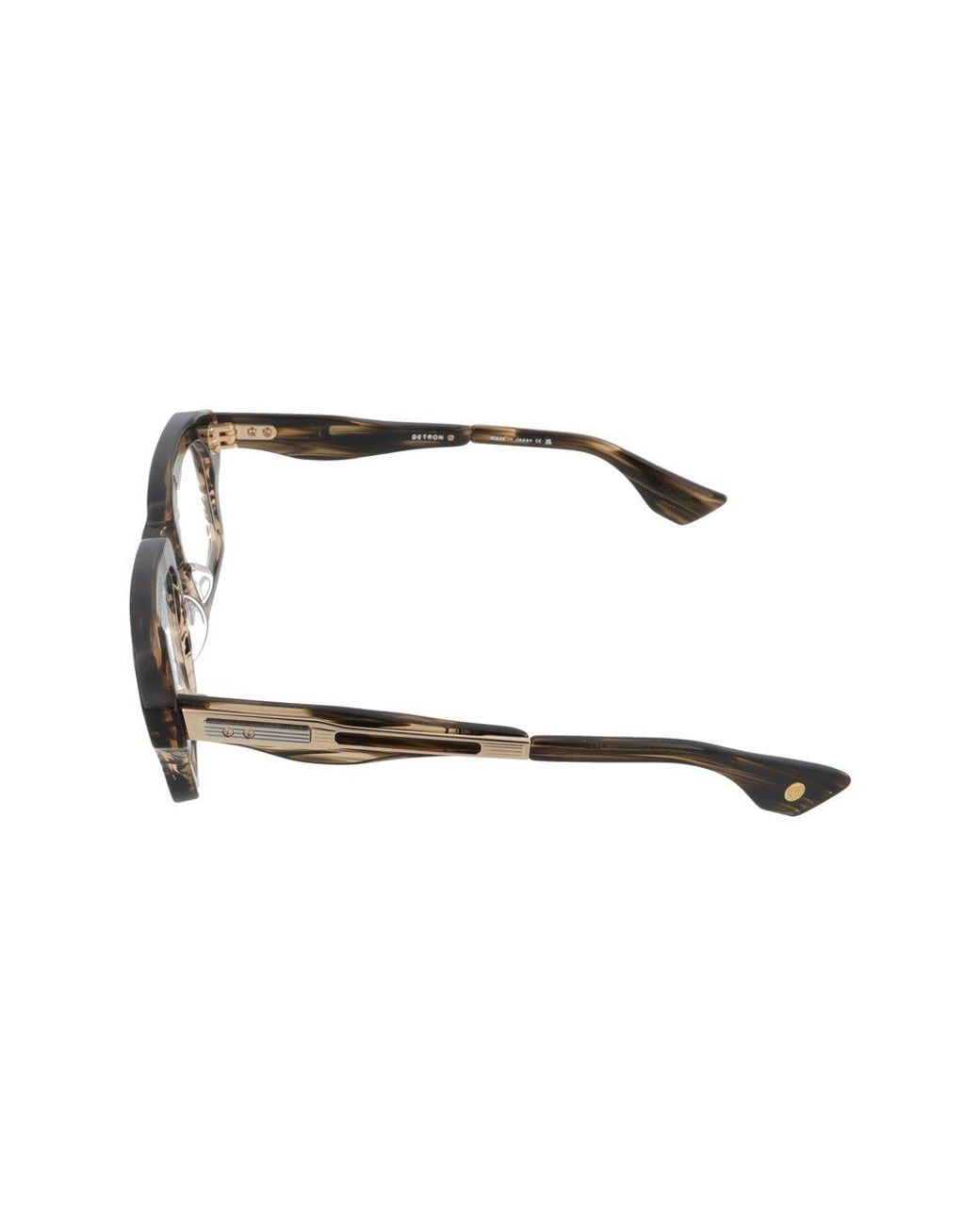 Dita Lancier Black Optical Detron Burnt Timber for men