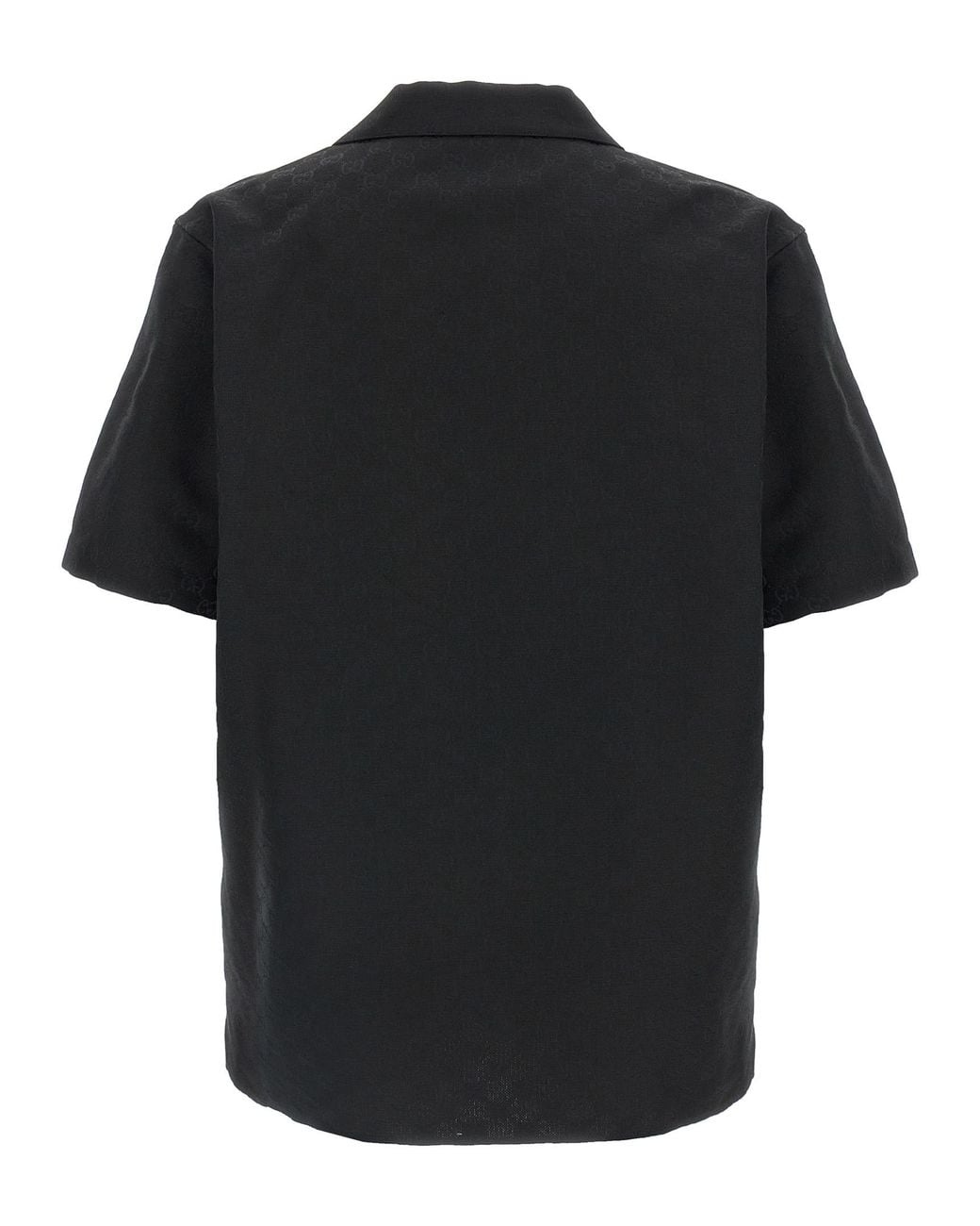 Gucci Black Regular Jacquard Shirt for men