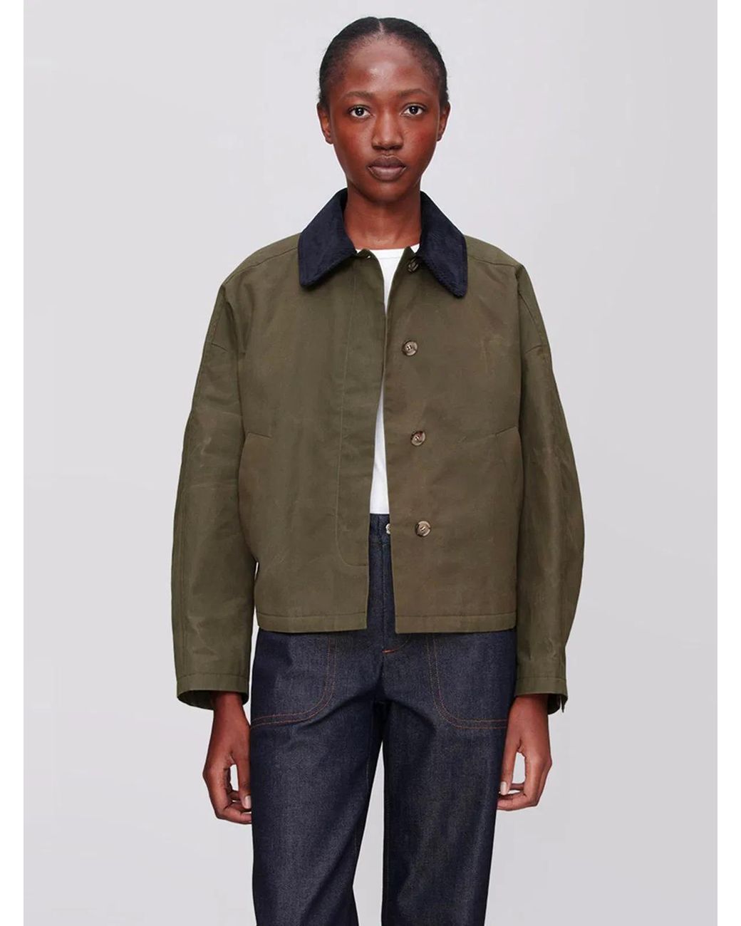 A.P.C. Green Becca Jacket