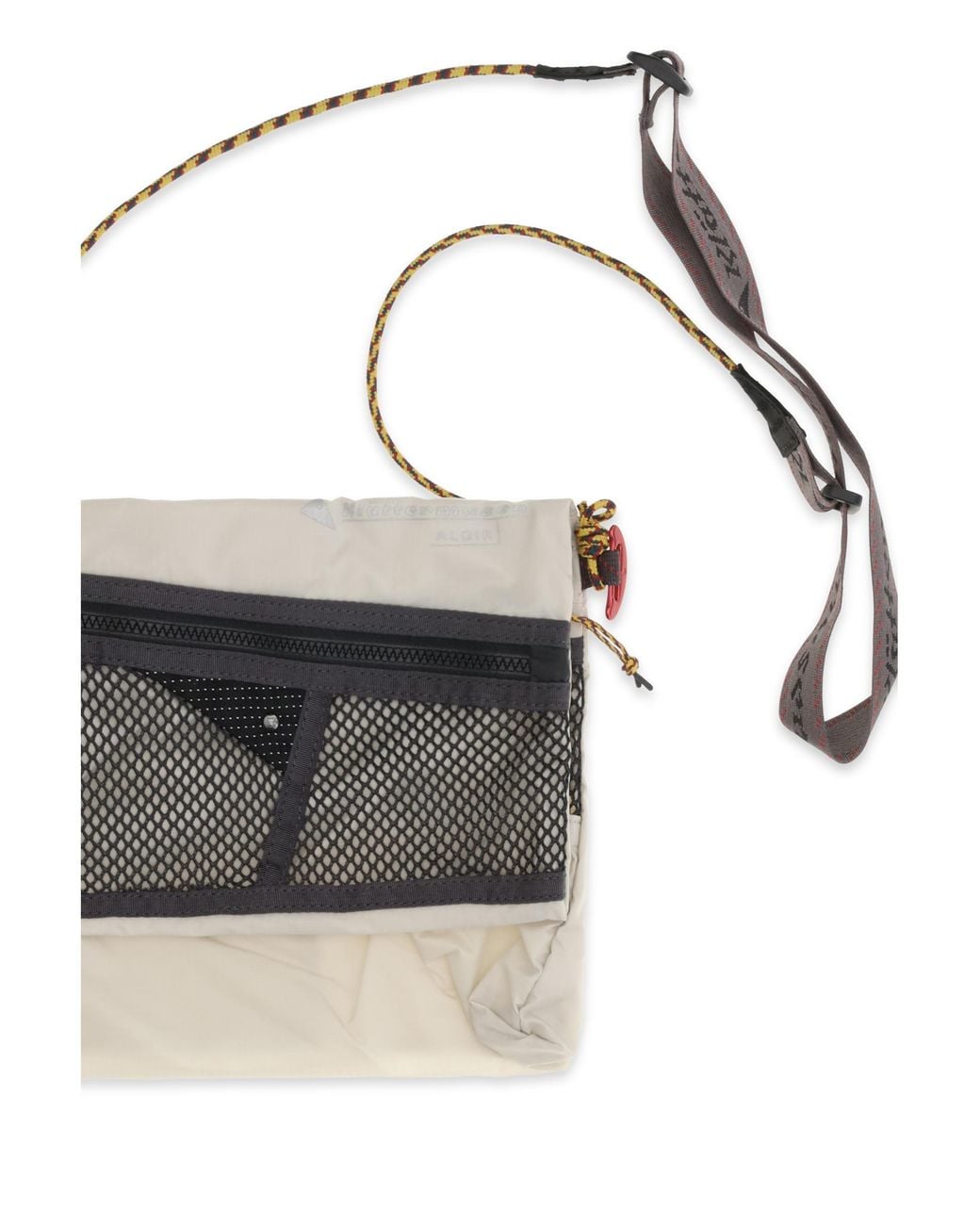 Klattermusen Gray Algir Foldover Crossbody Bag