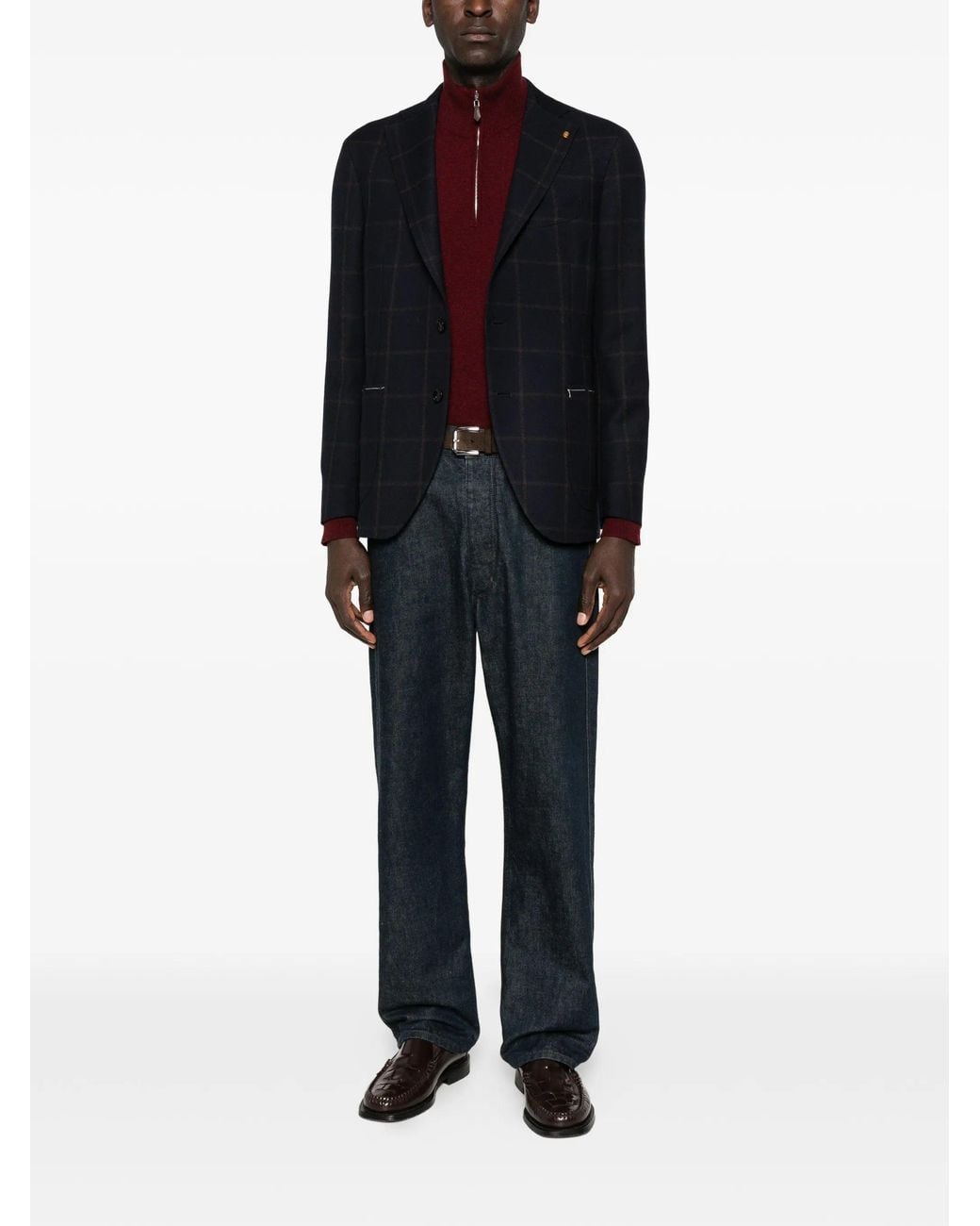 Latorre Black Wool Jacket for men