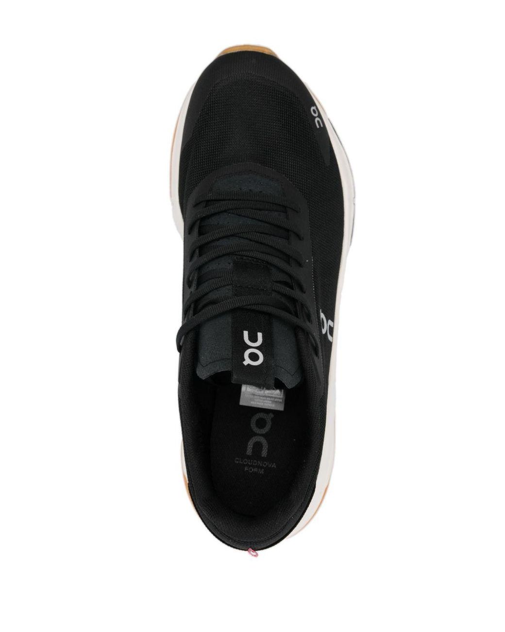 On Shoes Black Cloudnova Form 2 Sneakers for men