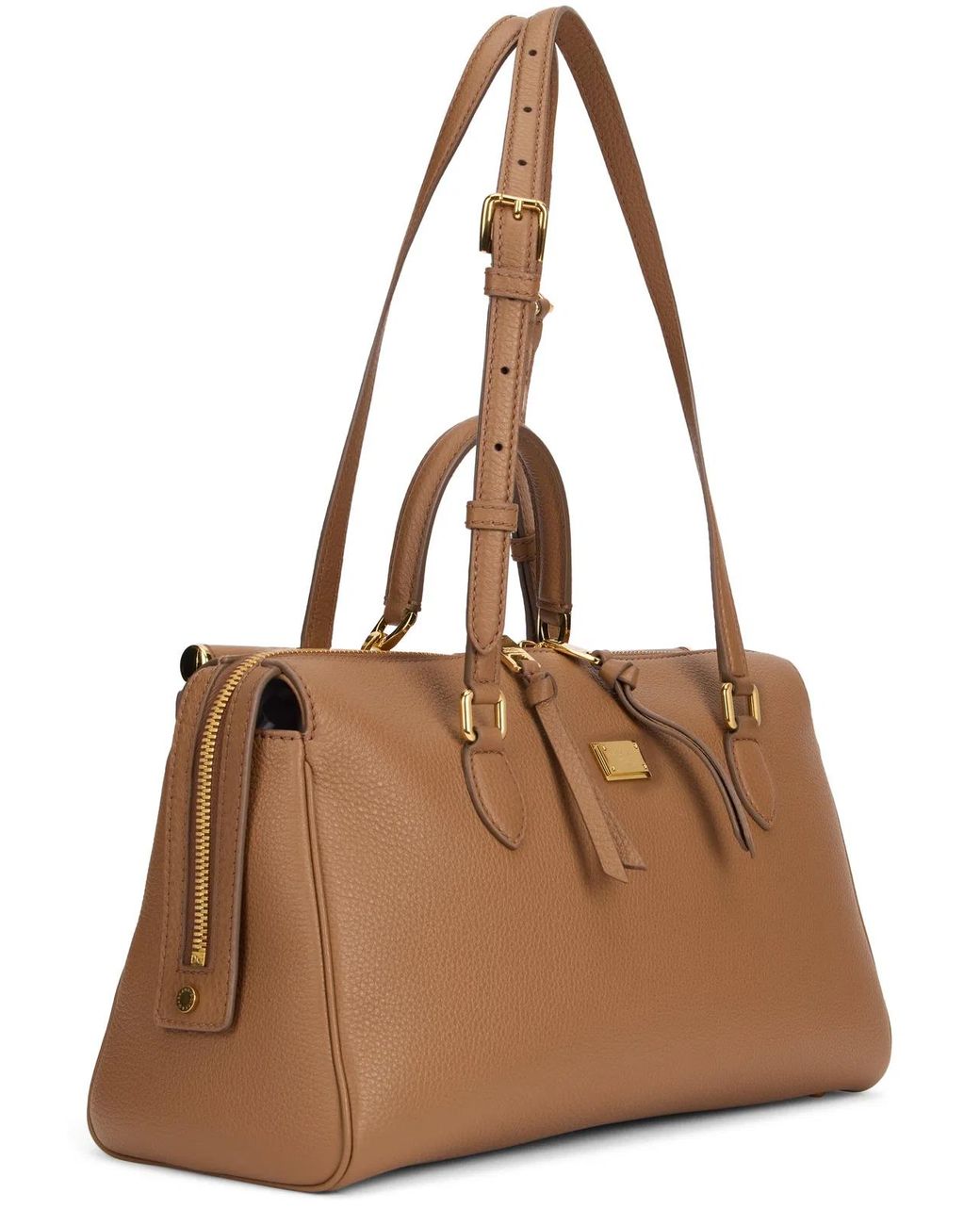 Dolce & Gabbana Brown Dolce & Gabbana Leather Tote Bag