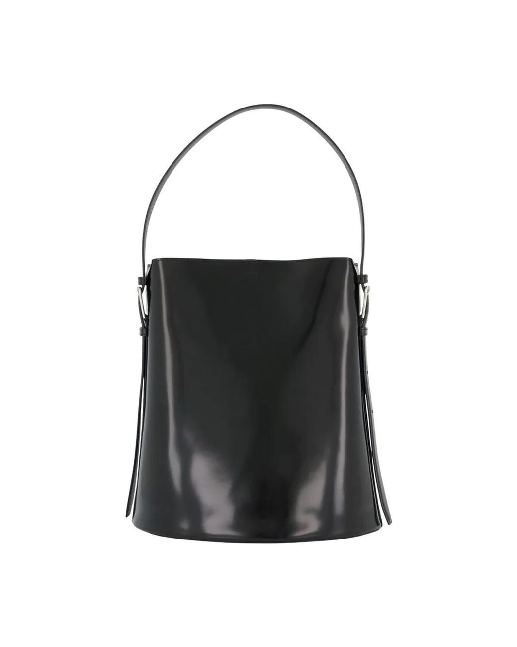 Coperni Black Ergonomical Shopper Bag