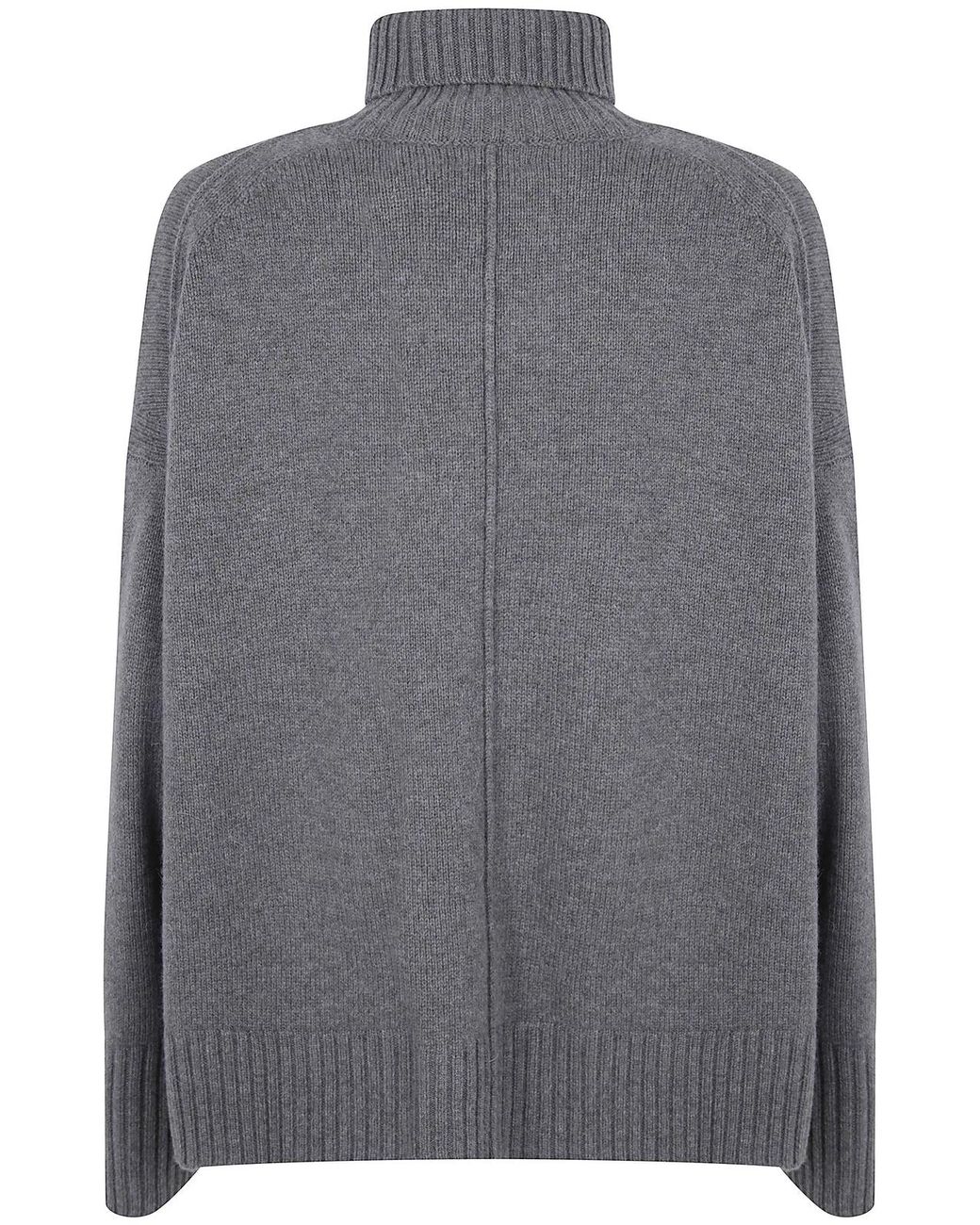 Soeur Gray William" Oversize Turtleneck Sweater