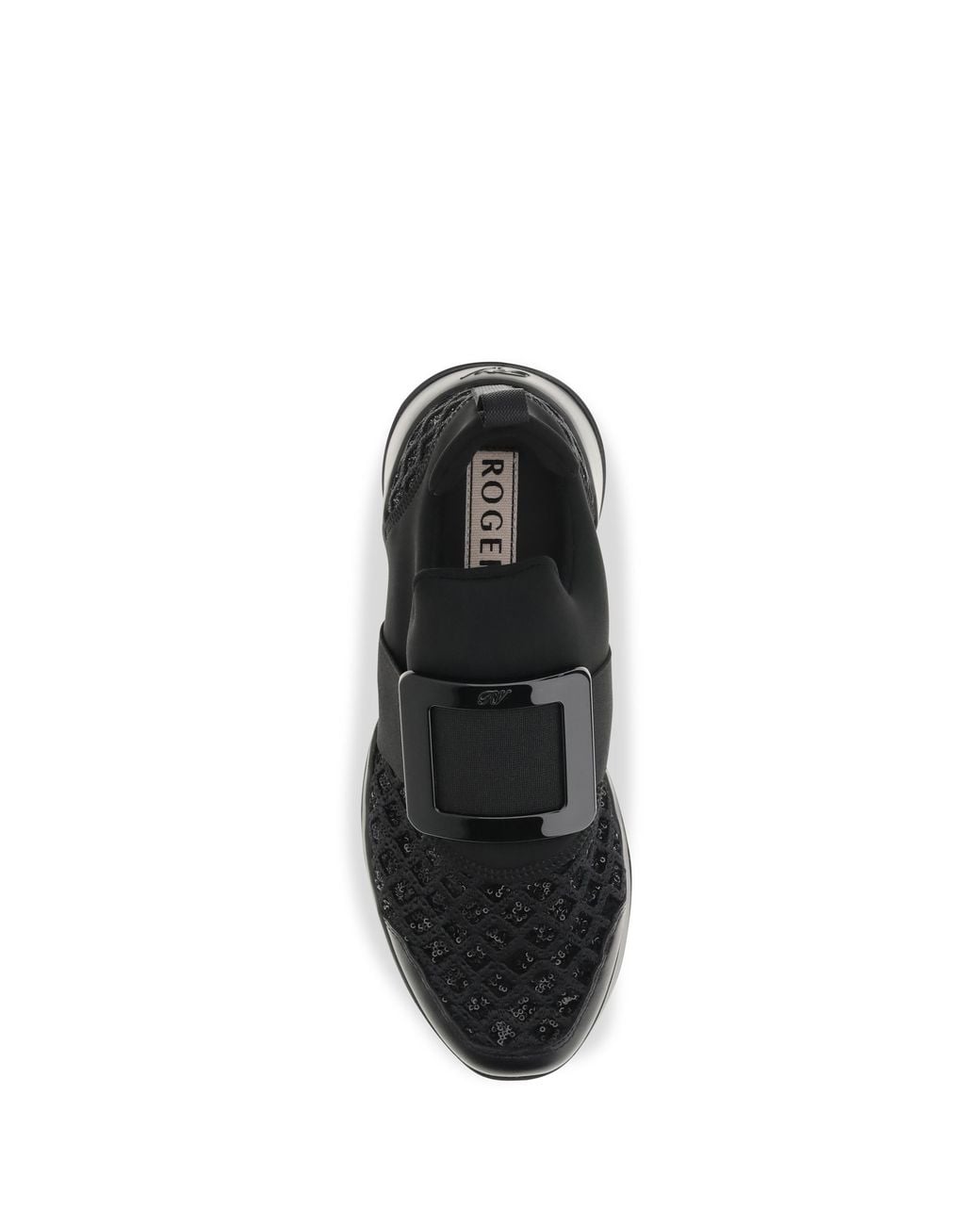 Roger Vivier Black Viv' Run Sneakers