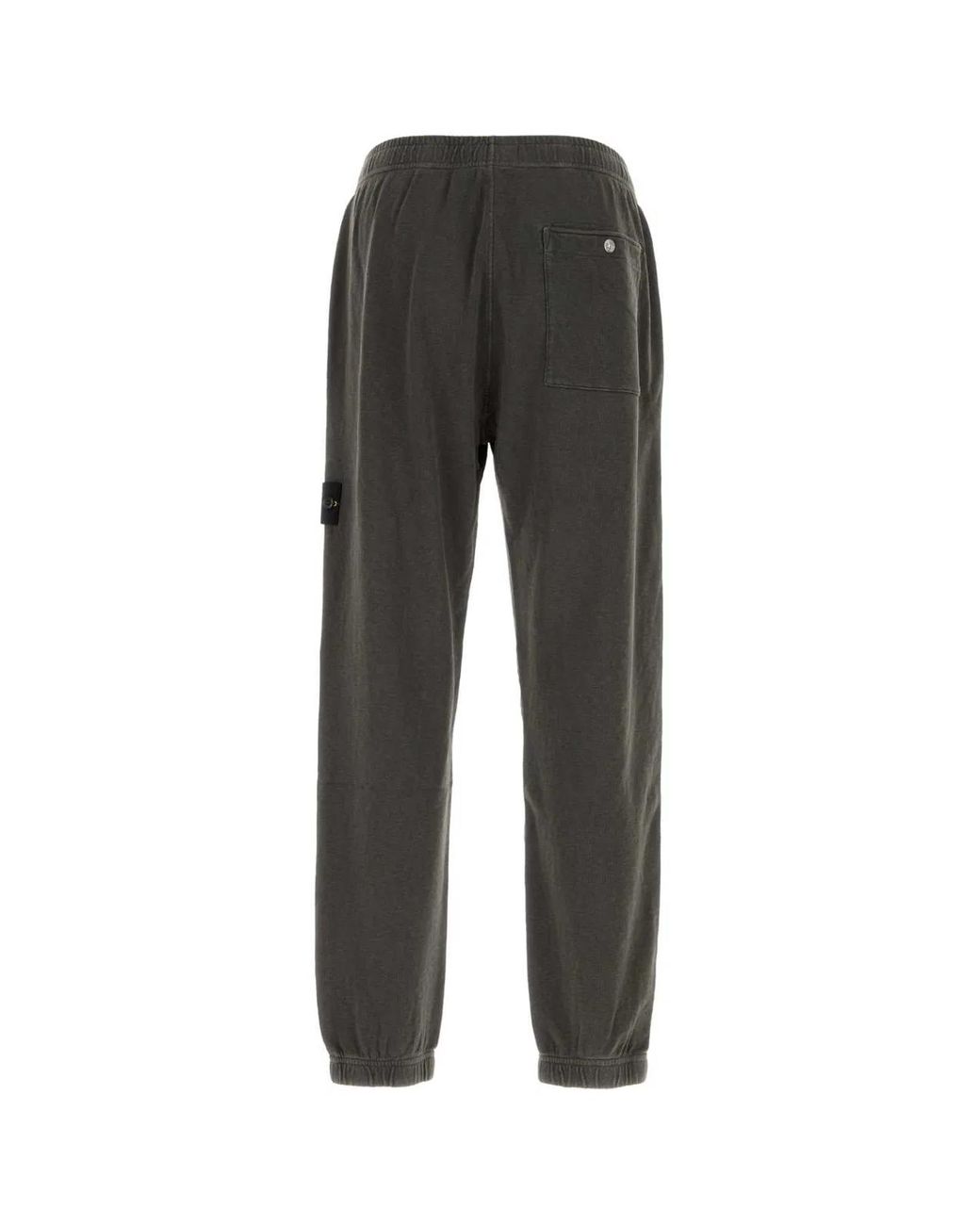Stone Island Black Sweat Bottoms for men