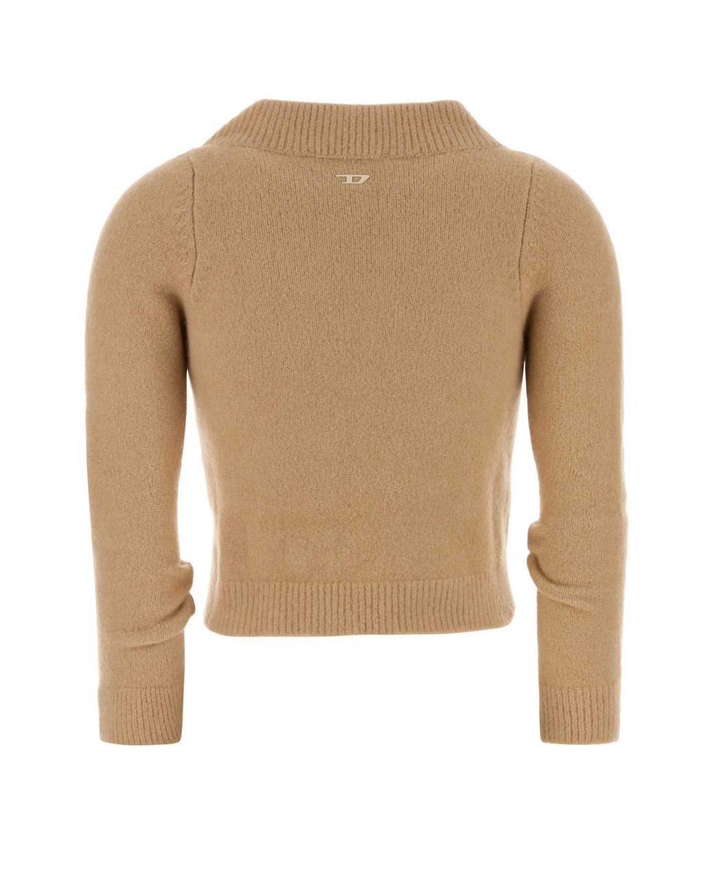 DIESEL Natural Stretch Wool Blend-Ava Cardigan