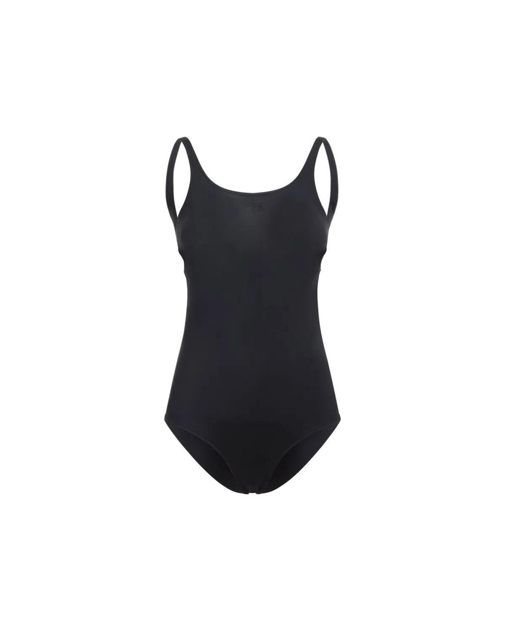 Courreges Black Courregès Cut-Out Swimsuit