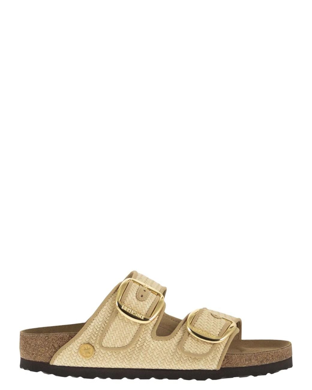 Birkenstock Arizona Big Buckle Natural – Woven Textile Sandal