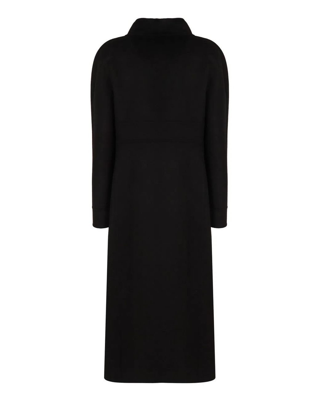Valentino Garavani Black Wool And Cashmere Coat