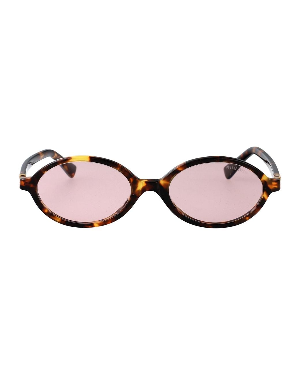 Miu Miu Pink Acetate Sunglasses
