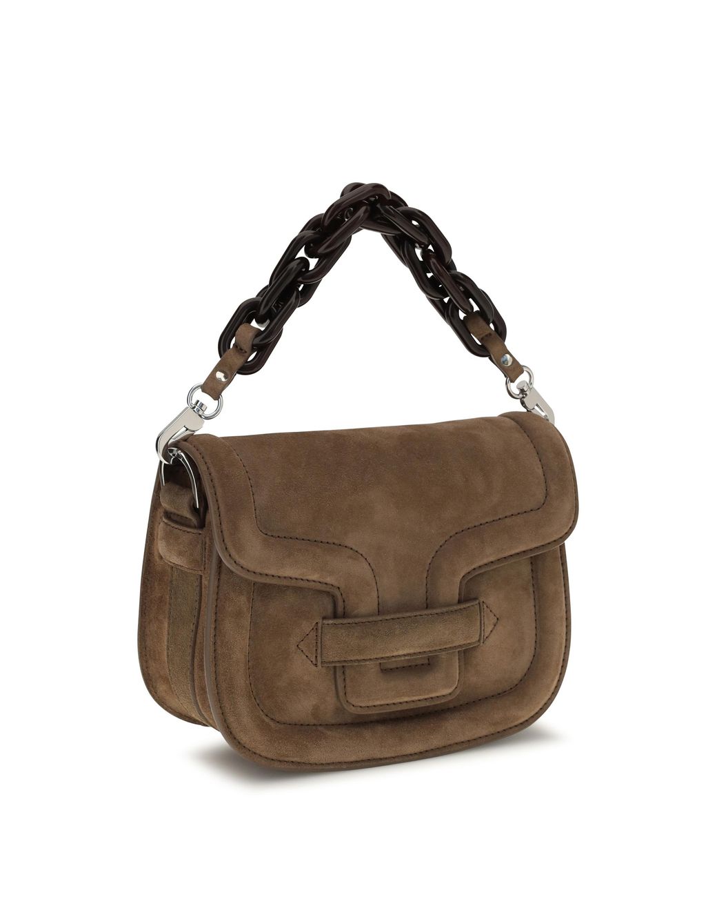 Pierre Hardy Brown Alphaville Shoulder Bag Goatskin/Hircus Goatskin