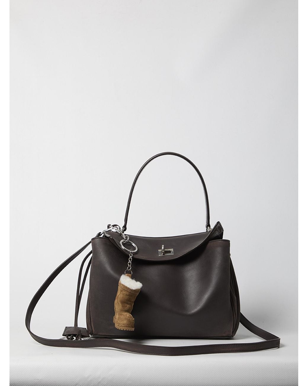 Balenciaga Black Small Rodeo Shoulder Bag