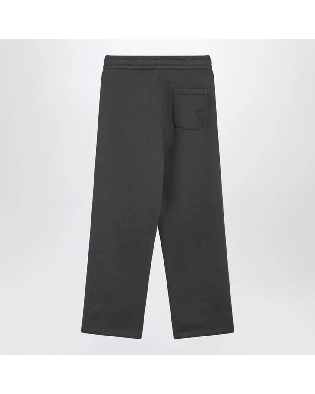 AMI Gray Anthracite Ami De Coeur Jogging Trousers for men