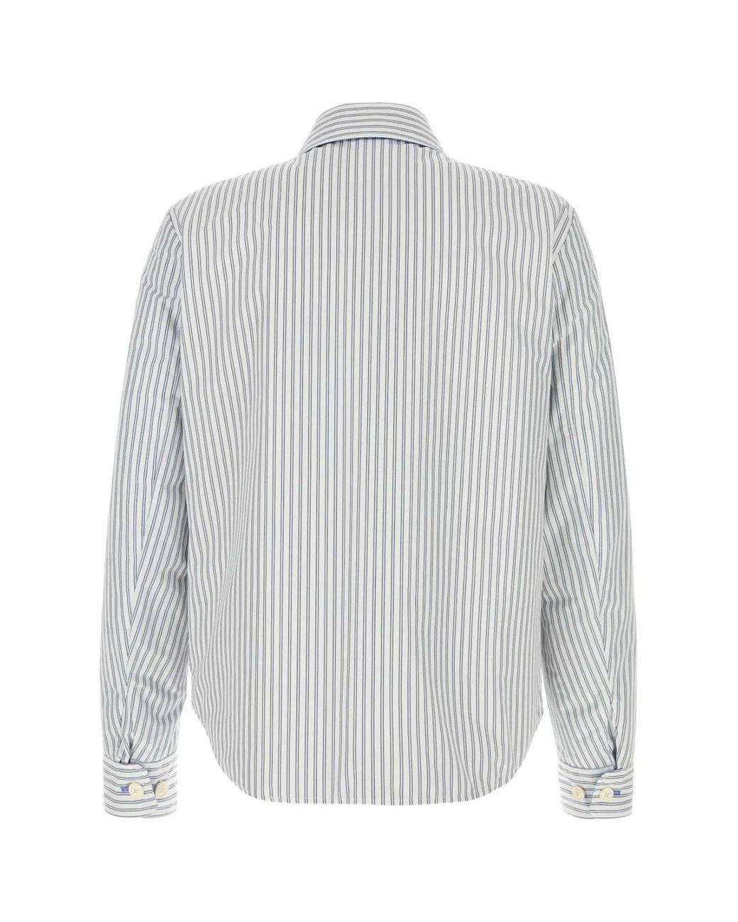 Moncler Blue Stripes Reversible Jacket for men