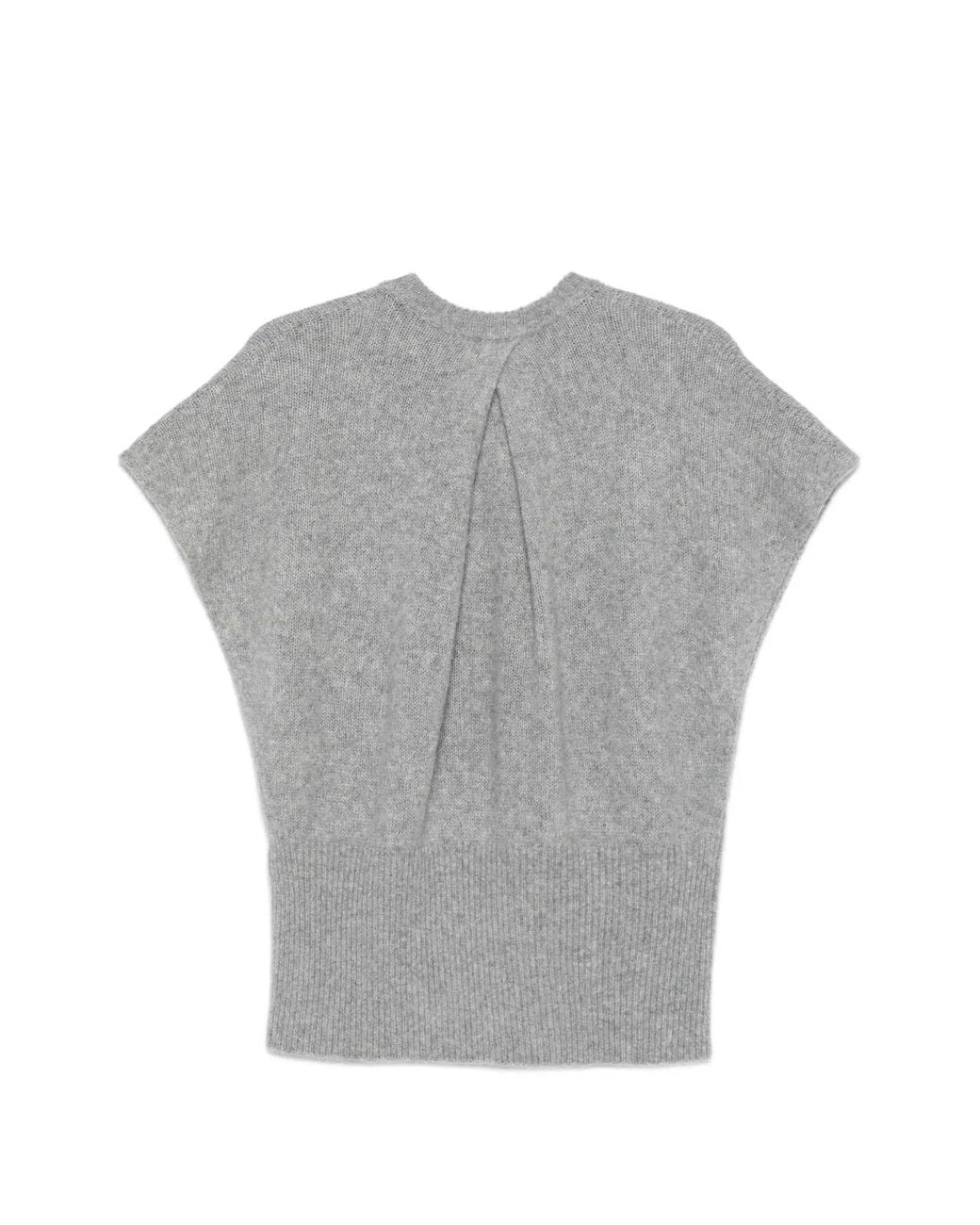 Lisa Yang Gray Annelie Sweater