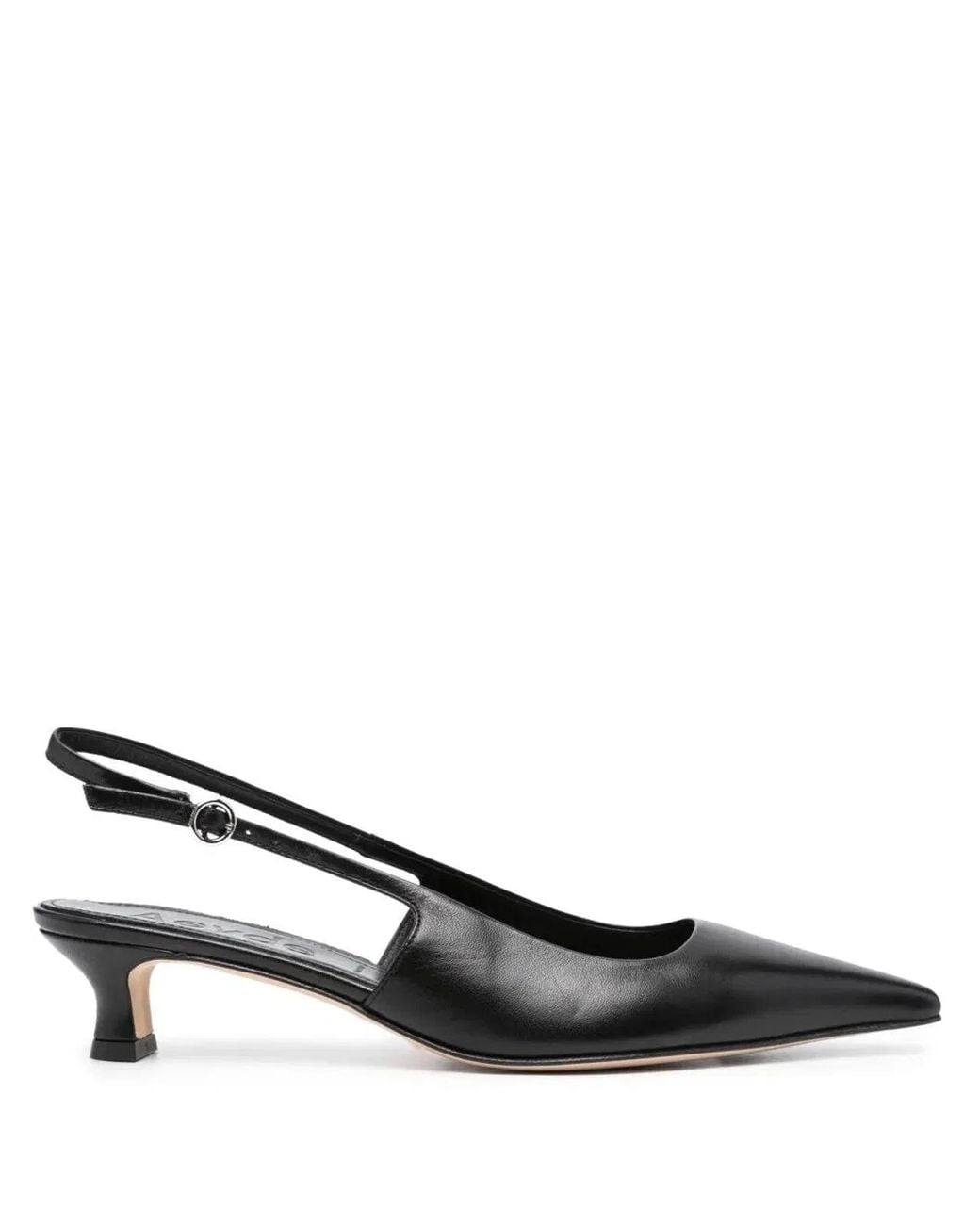 Aeyde Black Catrina Nappa Leather