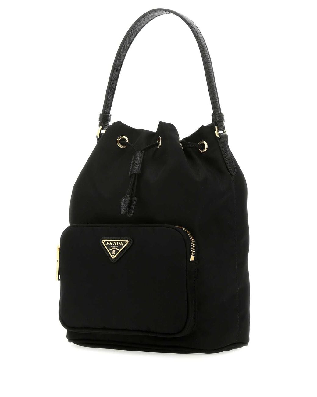 Prada Black Duet Bucket Bag