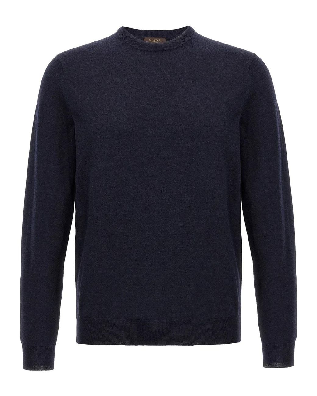 Zanone Blue Flexwool Wool Sweater for men