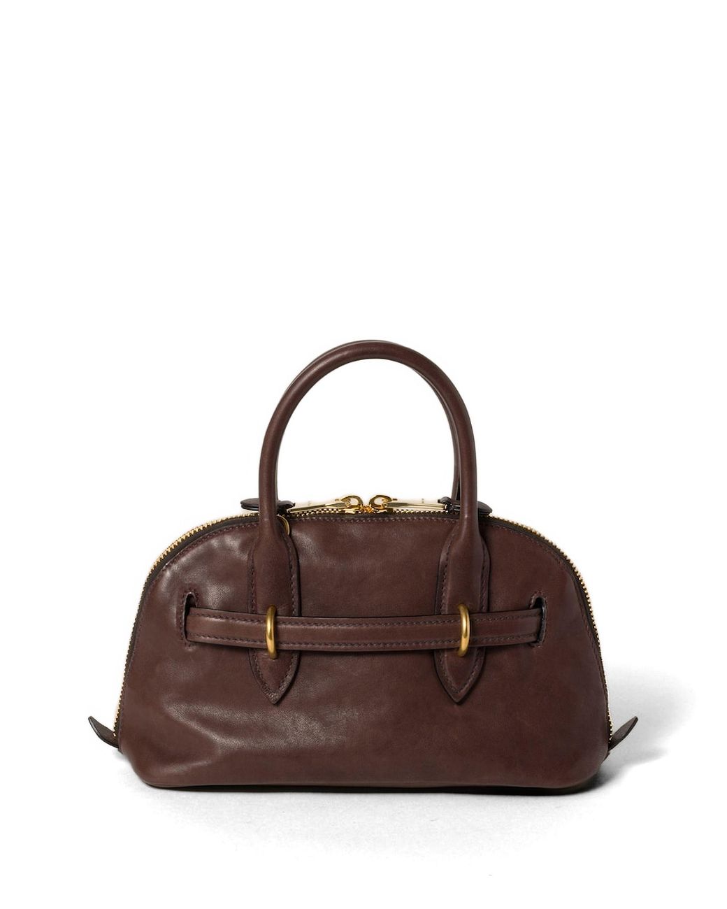 Miu Miu Brown Aventure Shoulder Bag