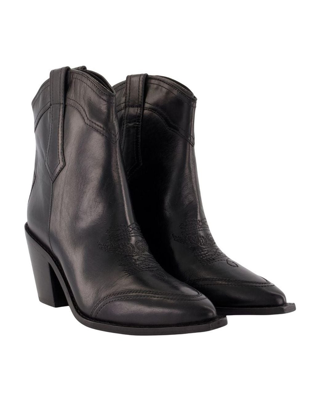 Zadig & Voltaire Black Zadig&Voltaire Cara Spazzo Ankle Boots