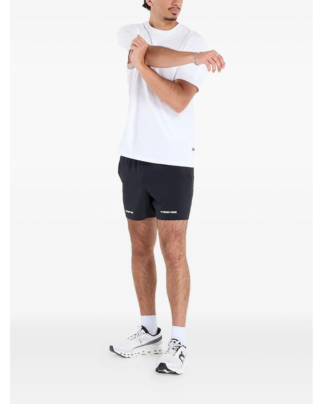On Shoes White On-Body Focus Performance Tee For for men