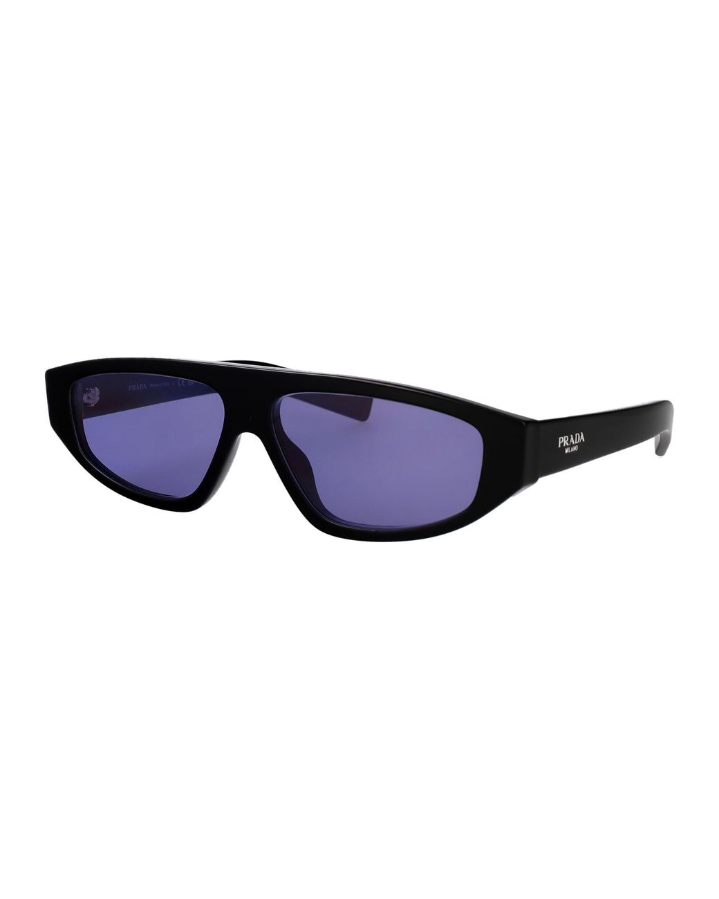 Prada Blue Acetate Sunglasses for men