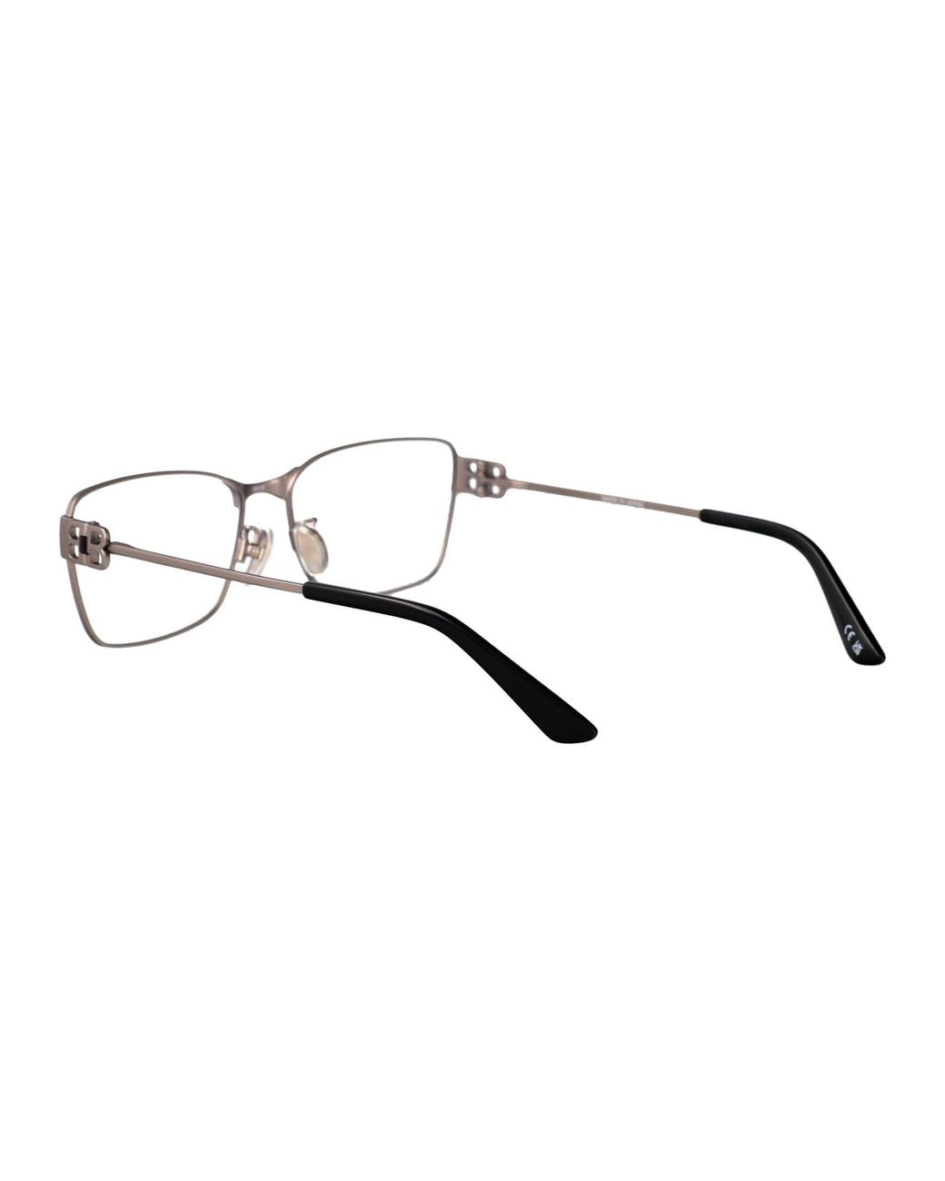 Balenciaga Multicolor Ruthenium-Ruthenium-Transparent Metal Glasses