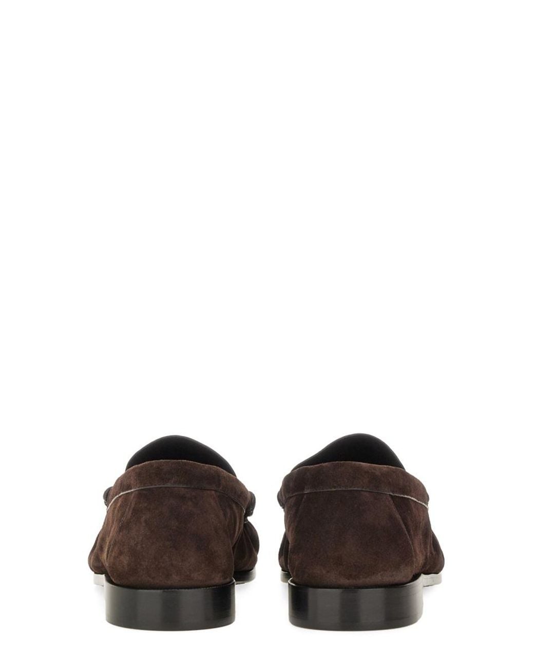 Saint Laurent Brown Mocassino "Le Loafer" for men