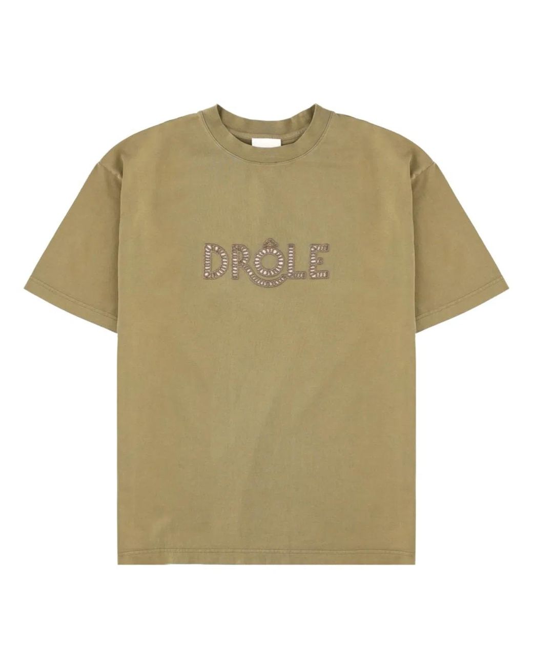 Drole de Monsieur Green T-Shirt "Ajouré" for men