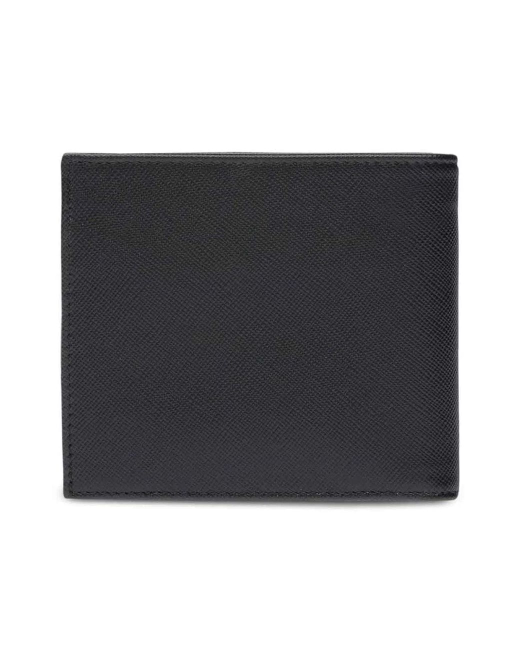 Prada Black Leather Wallet for men