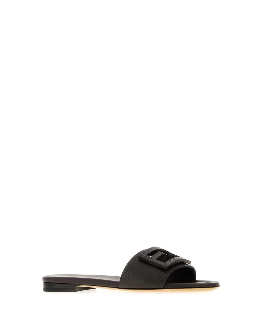 Fendi Black Slide
