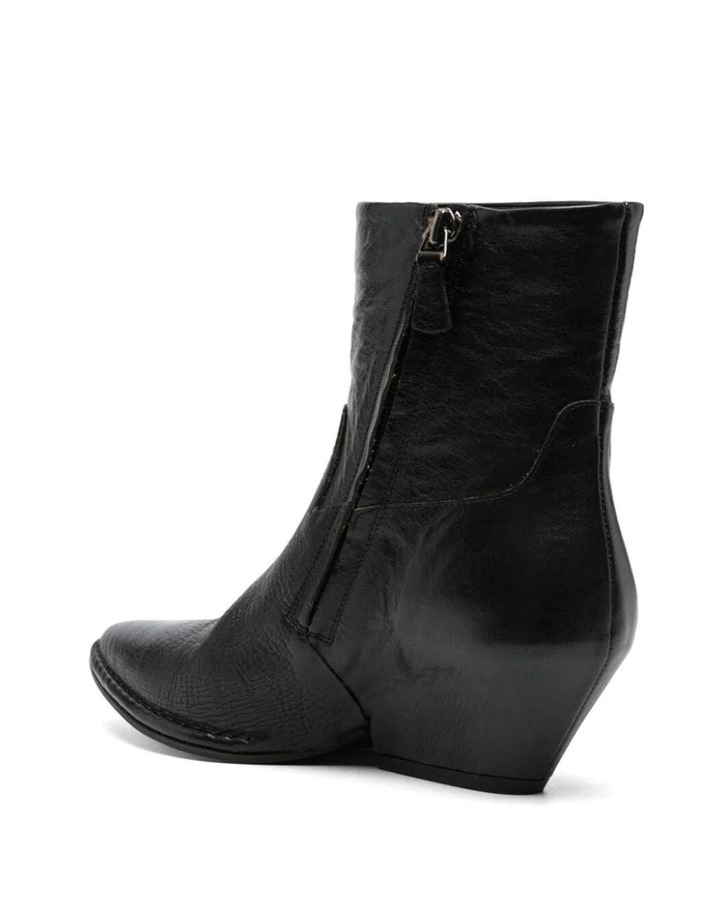 Roberto Del Carlo Black Crio Low Boots