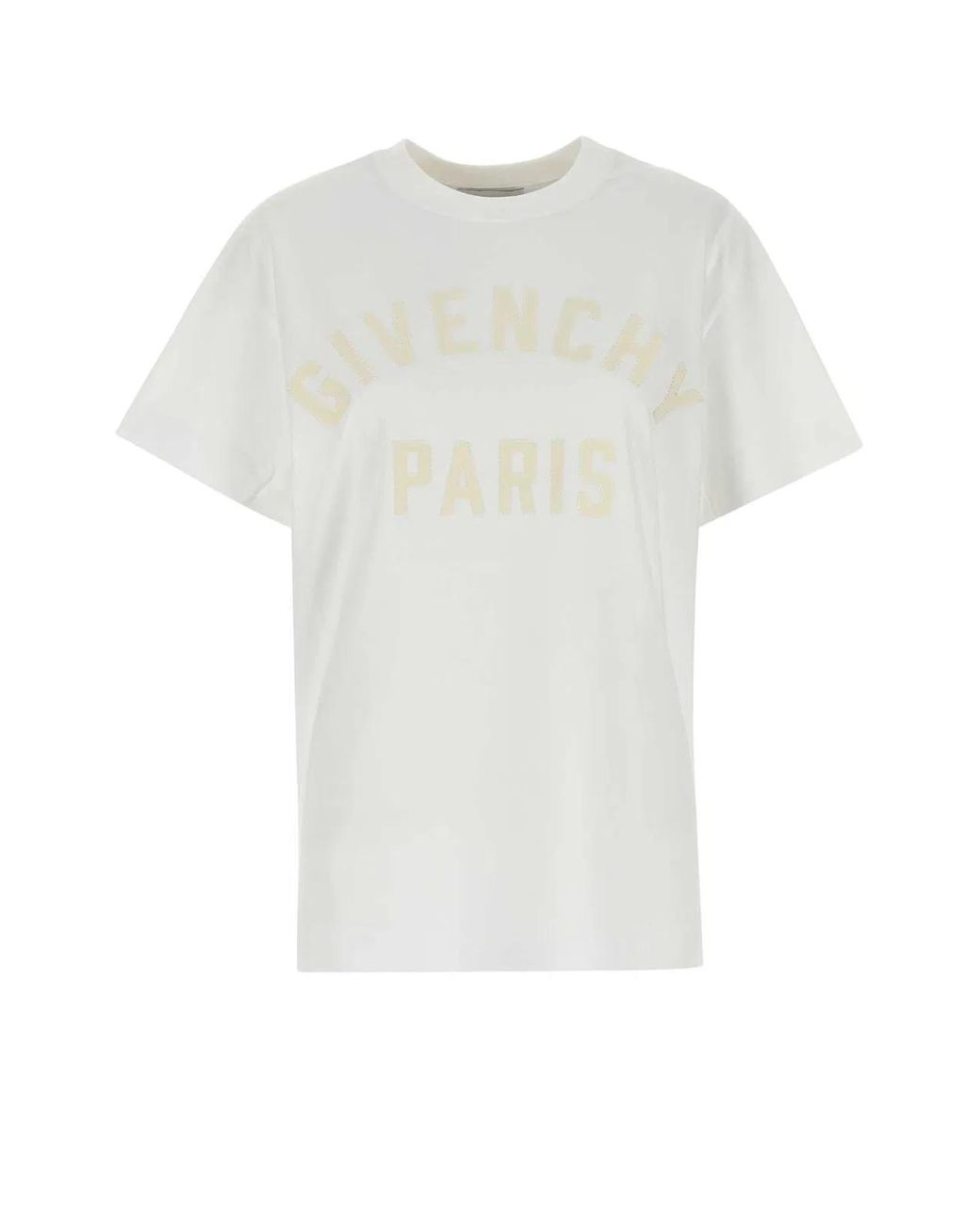 Givenchy White Cotton Oversize T-Shirt