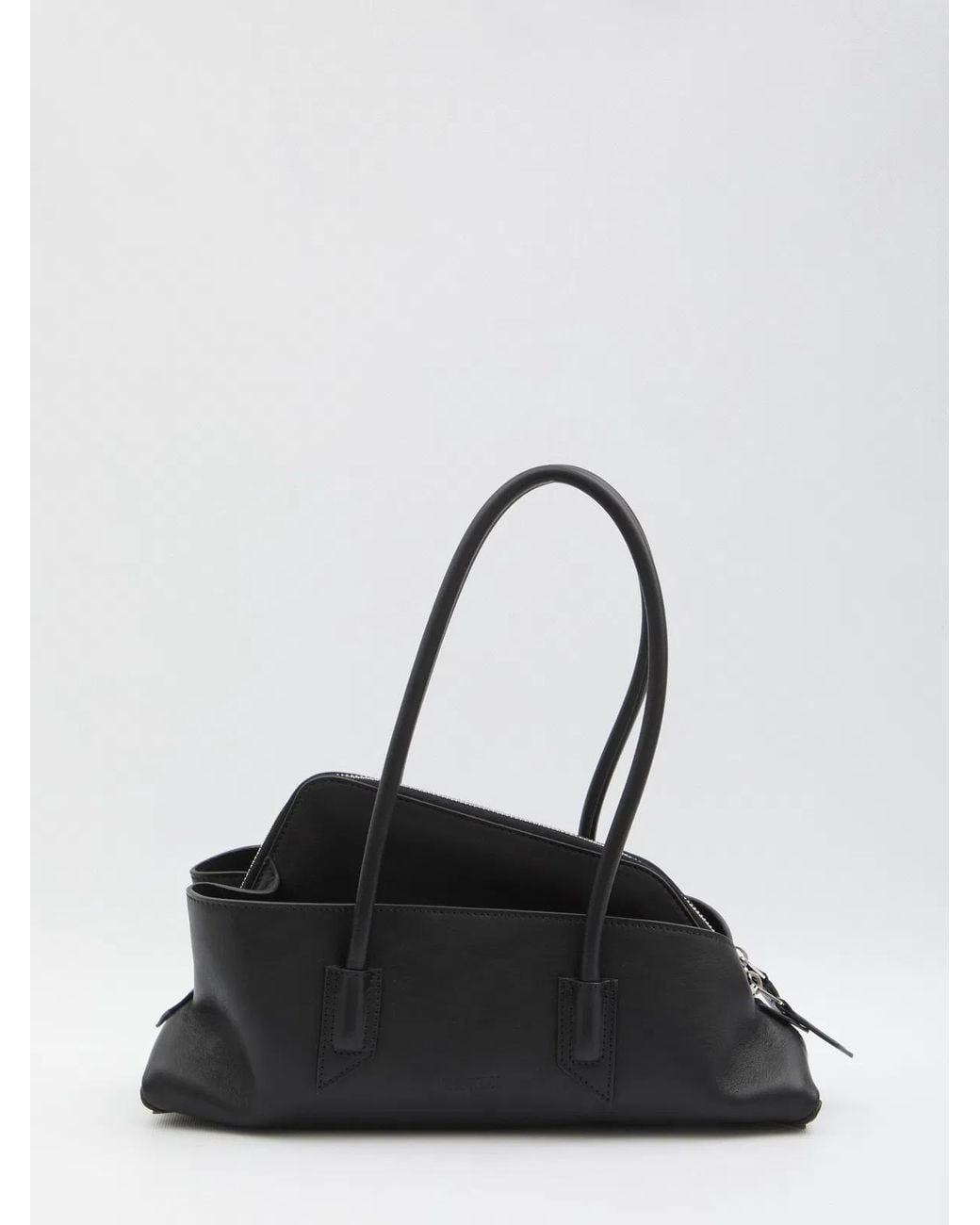The Attico Black La Passeggiata Small Bag